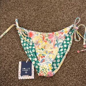 Roller Rabbit X TARGET Floral & Green Tie-Side Bikini Bottoms
